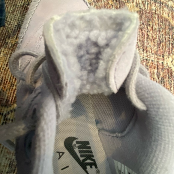 Nike Air Max One Premium Woven Purple Women’s Sneakers - Picture 3 of 10